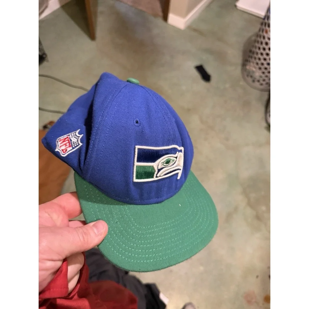 Seattle Seahawks New Era 9FIFTY Snapback Hat Blue Green‎ NFL Cap